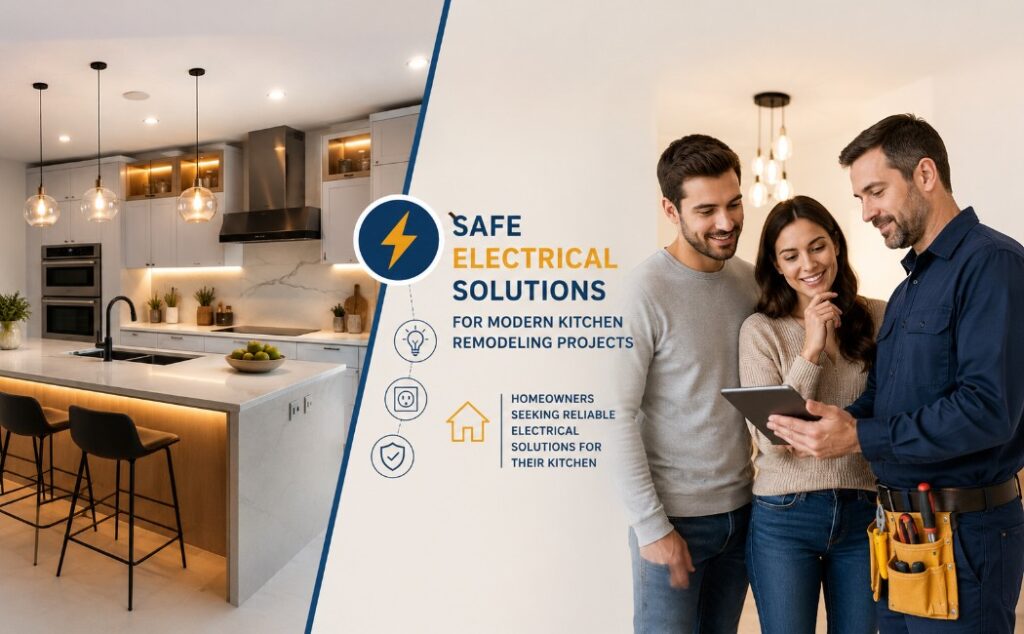 Safe Electrical Solutions for Modern Kitchen Remodeling Projects